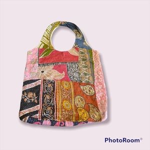 Vintage Kantha Shoulder Bag